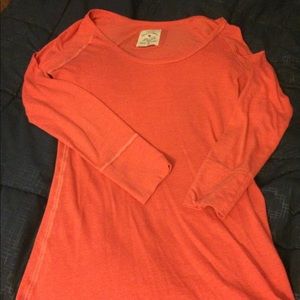 Abercrombie salmon colored top
